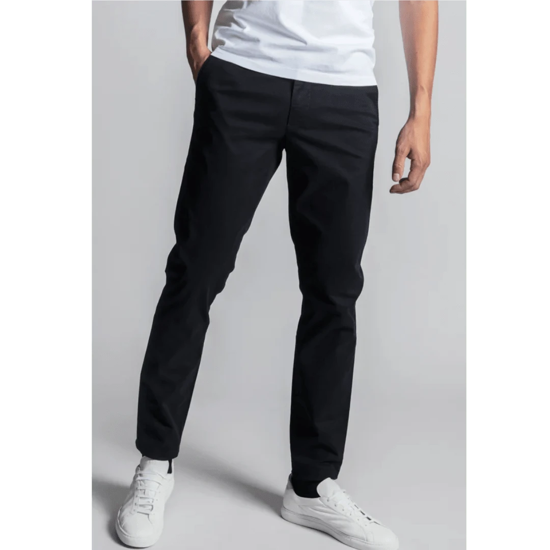 Pantalon para Hombre Chinos Slim Modern Fit - Negro - Ver 1