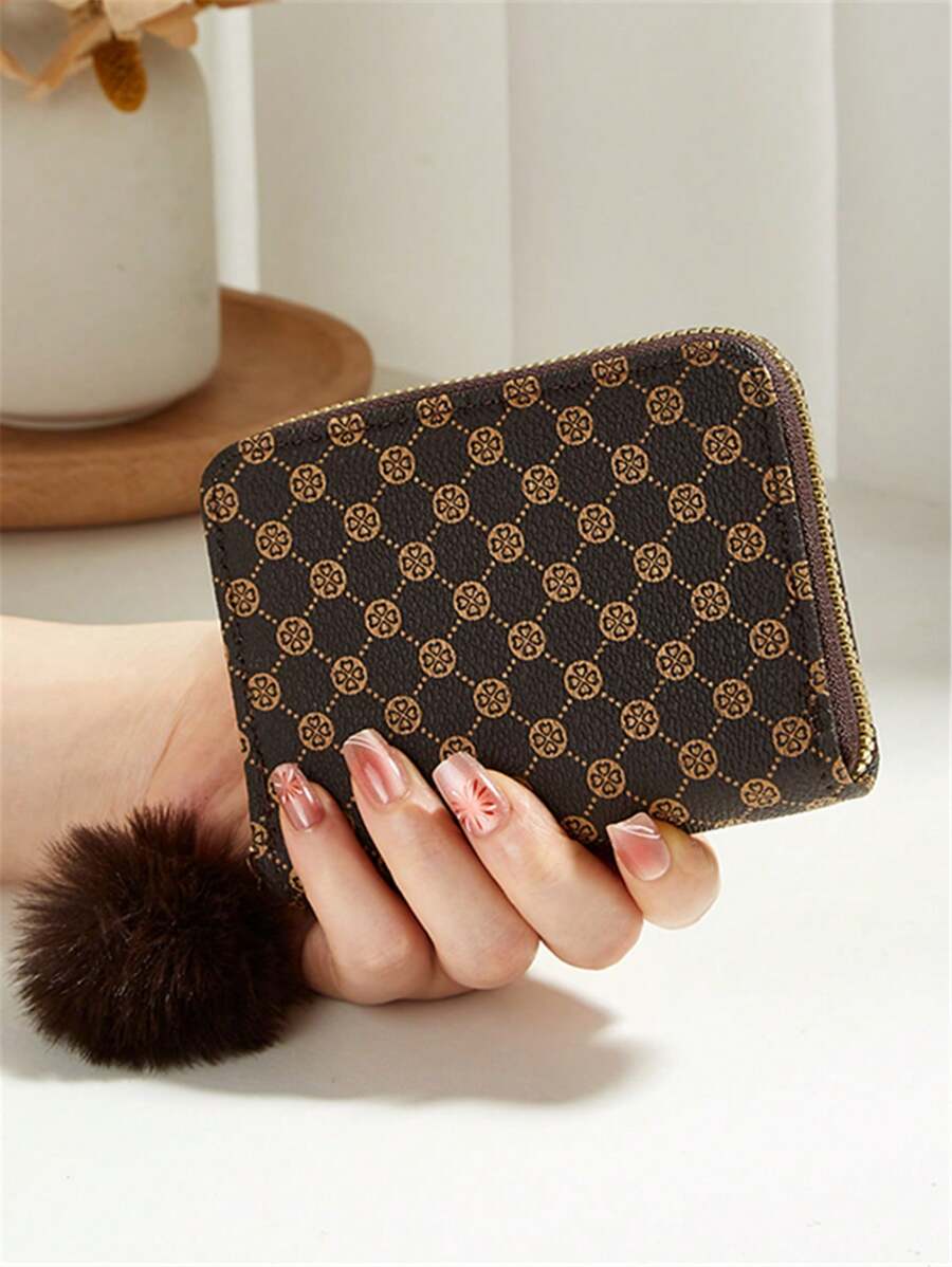 Women's Fashion Hand / Coin Bag Suitable For Daily Matching For Women Wallet Purse Wallet Small Wallet - Brown - View 1