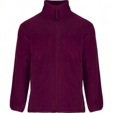 Roly Mens Artic Full Zip Fleece Jacket (Garnet) - Maroon - View 1