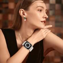 5 Packs Braided Solo Loop Compatible With Apple Watch Band 38mm 40mm 41mm 42mm 44mm 45mm 49mm For Women Men, Stretchy Elastic Sport Straps Wristbands Compatible With Apple Watch Series 9 8 7 6 5 4 3 2 1 SE Ultra Ultra 2