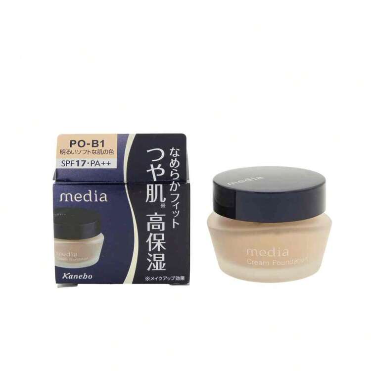Kanebo Media Cream Foundation 25g Smoothing Moisturizing | SHEIN USA