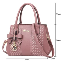AMIARYA Women Top Handle Bags - Pink - View 8