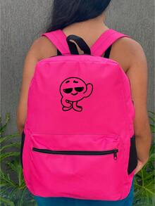 Women Functional Backpacks - 玫紅色 - 查看 2