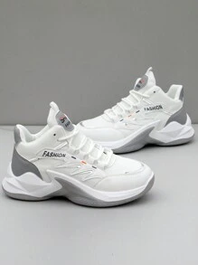 Men's Shoes, New Basketball Shoes, Autumn And Winter Leather Sports Shoes, Breathable, Non Slip, And Shock-Absorbing Running Shoes For Teenagers