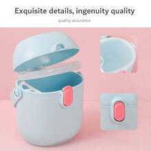 Milk Powder Storage Box, Large Capacity Food & Snack Storage Container For Baby's Puree, Portable Moisture-Proof Sealable Canister - Portable Milk Powder Box - View 4