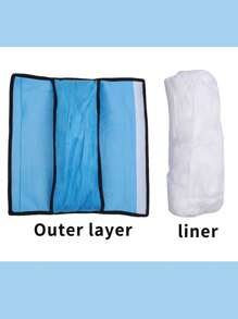 1入組汽車安全帶套，柔軟安全帶肩墊，舒適保護墊