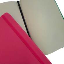 Moleskine Style Notebook 14x20 SKETCHBOOK With Or Without Lines - 黑色 - 無議程 - 查看 2
