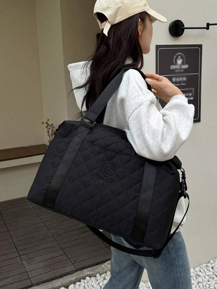 ベージュ 拡張可能 ラゲッジ ストレージバッグ、軽量 折りたたみ式