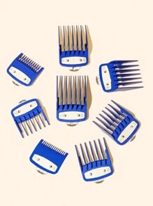 1 set de 8 piezas Juego de peines guía para cortapelos para hombres, compatible con recortadoras de cabello 8148, herramientas para el cabello, productos y accesorios para peluquería, salón de belleza, esenciales de viaje, vuelta al cole, accesorios para el cabello para mujeres, cepillo para peinado hacia atrás, accesorios de peluquería, secador de pelo - Multicolor - Ver 11