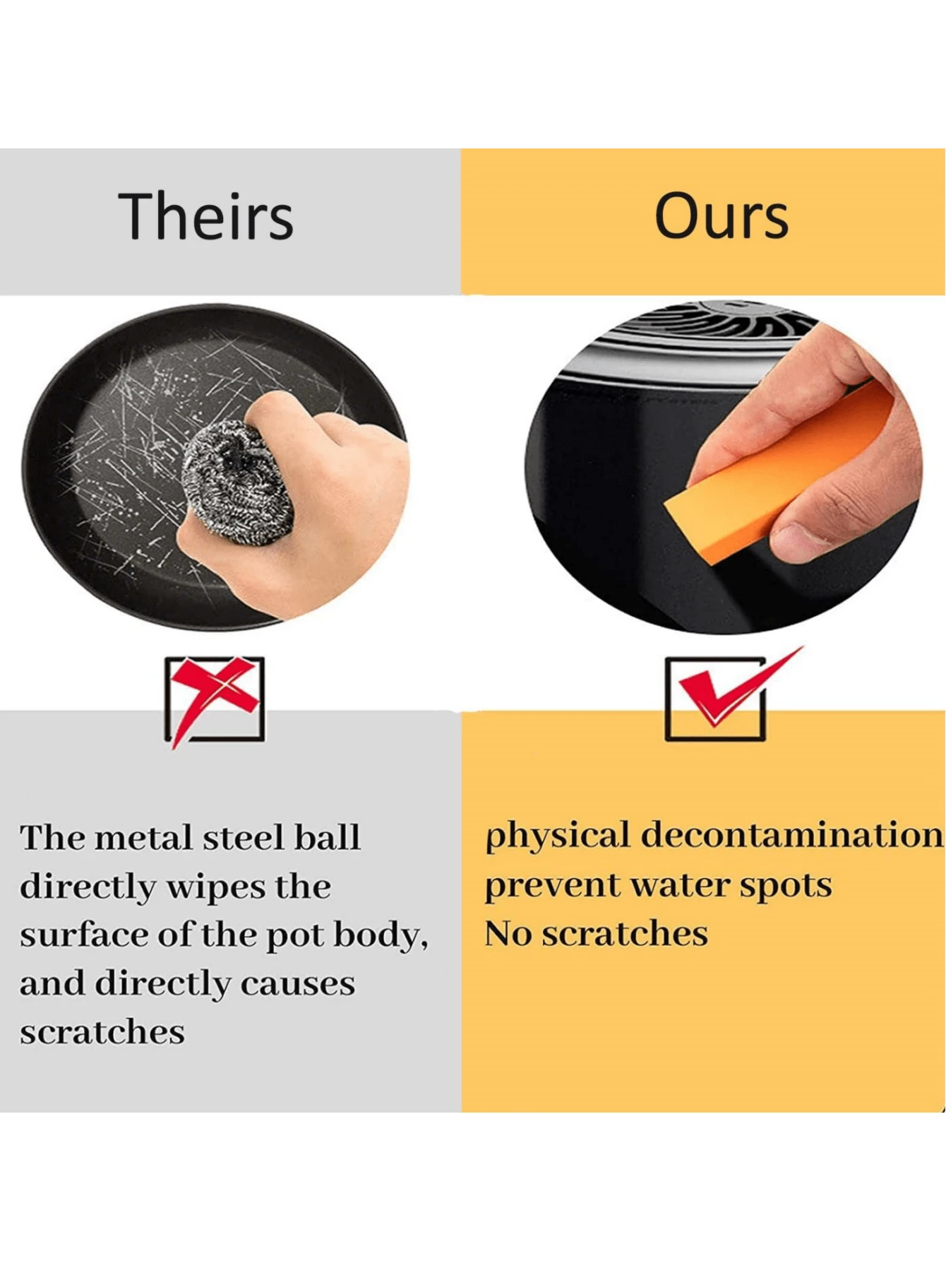 1pc Scale Cleaning Eraser, Bathroom Faucet Scale Cleaning Eraser