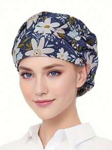 1pc Unisex Chef Hat With Adjustable Elastic Band For Kitchen, Cooking, Baking, And Bread Making, Dustproof, - Multicolor - View 6