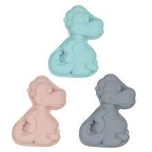 Dinosaur Shaped Silicone Cake Mold, Kitchen Baking Tool, Animal Cake Pan - Multicolor - View 8