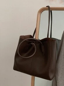 Grote schouder-/tas voor woon-werkverkeer en school, met moeder- en tas, zakelijke casual damestas, perfect voor kantoor, zaken en werk, werktas voor dames, ideaal voor dagelijkse elegantie en speciale gelegenheden