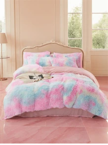 Colchas king size,Juego de Colcha y 2 fundas nórdica de felpa para dormitorio 230x250 - Multicolor - Ver 4