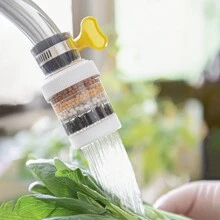 Filtro de agua universal para grifo para uso doméstico, purificador de agua a prueba de salpicaduras para grifo de cocina - Multicolor - Ver 1