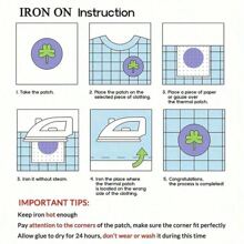9入組格子愛心燙布貼，縫上的刺繡修補布DIY手工藝品，適用於衣服、夾克、牛仔褲、裙子、背包、帽子裝飾禮品