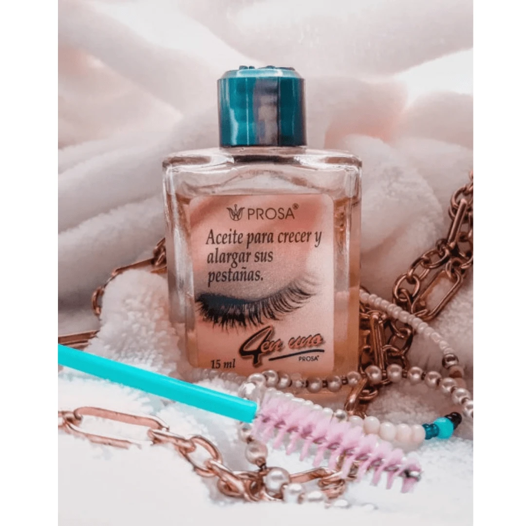 Aceite Para Pestañas Prosa 4 En 1, Engrosa Y Alarga Las Pestañas el original! - transparente - Ver 1