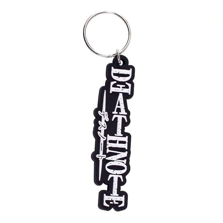 Death Note Logo Keyring (Black/White) | SHEIN USA