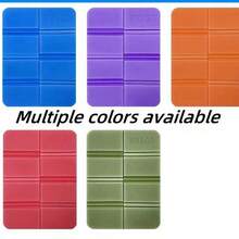 1 件便携式户外折叠座垫，防水泡沫垫，适用于露营、徒步旅行、旅行、野餐、折叠地垫 - 彩色 - 查看 11