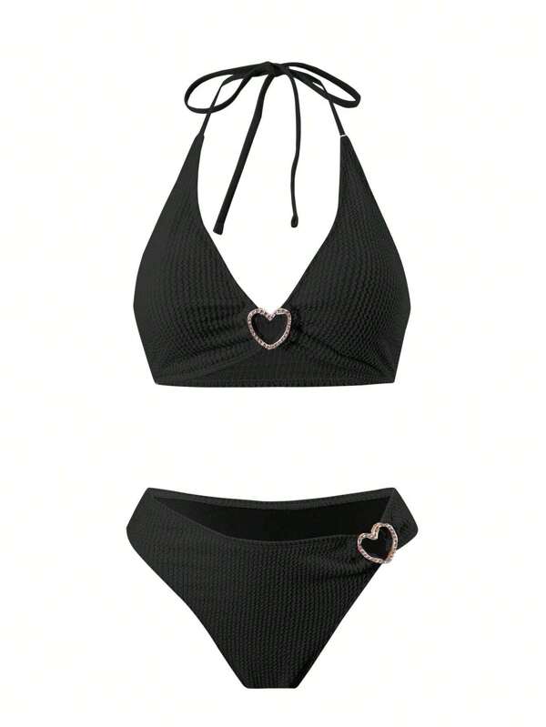 Ensemble de bikini à bretelles pour femmes pour le spa et le bain, nouveau style d'été