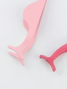 1 Piece Fake Eyelash Tweezers/Eyelash Extensions/Makeup Tools/Fake Eyelash Assistants/Wholesale/Multifunctional Eyelash Tweezers/Eyelash Clips/Stainless Steel Clips - Multicolor - View 4