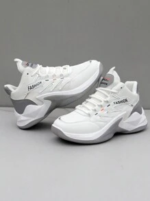 Men's Shoes, New Basketball Shoes, Autumn And Winter Leather Sports Shoes, Breathable, Non Slip, And Shock-Absorbing Running Shoes For Teenagers