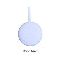 1入組矽膠可摺疊化妝刷清洗工具手環，附帶美容蛋清潔器和收納盒