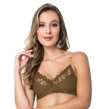 Women Bras & Bralettes - 棕色 - 查看 1