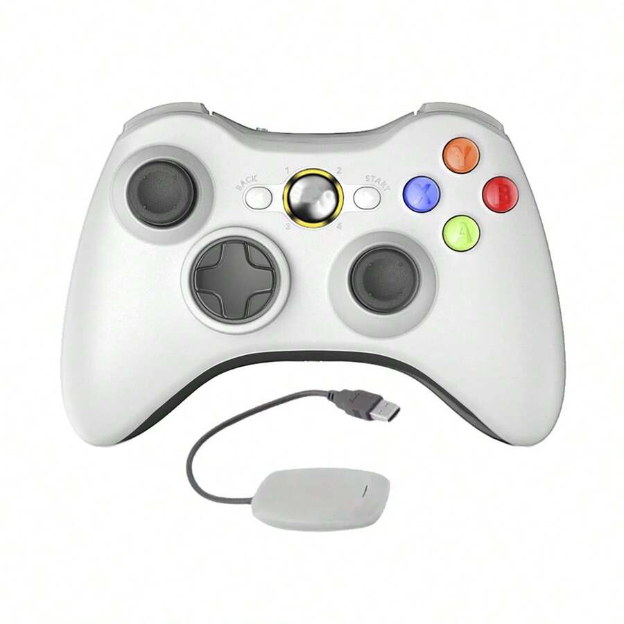 Control Para Xbox 360 Inalambrico Mando Para  Xbox 360 Inalambrico Blanco - Blanco - Ver 1