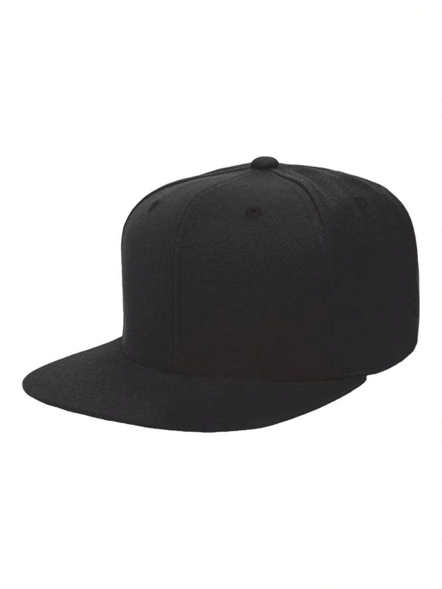 gorra plana excelente urbano excelente calidad subliminado bordado - Negro - Ver 1