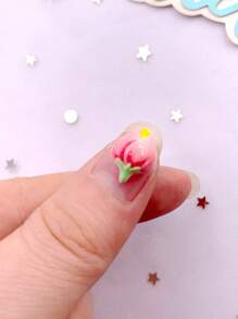 20 bức tượng nhỏ bằng nhựa hỗn hợp Kawaii hình hoa đào mặt phẳng bằng đá dùng trang trí sổ lưu niệm đám cưới DIY làm móng nghệ thuật Phụ kiện trang trí thủ công Ngày lễ tình nhân Ngày lễ tình nhân Mùa hè, Trường học - Trộn ngẫu nhiên - Xem 10