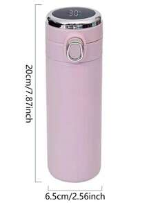 1 件，温度数字显示真空瓶，不锈钢保温水瓶，420 毫升/14.9 盎司旅行保温杯，适用于冷热饮品，夏季冬季饮具，返校礼物 - 彩色 - 查看 15