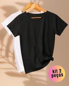 Women T-Shirts - Đen và trắng - Xem 1