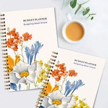 1 pieza Plan de presupuesto en inglés, BUDGETPLANNER Plan de cuenta personal de presupuesto familiar, un buen ayudante para administrar el presupuesto familiar, que le ahorrará una gran cantidad de presupuesto - Multicolor - Ver 3