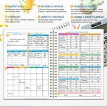 1 pieza Plan de presupuesto en inglés, BUDGETPLANNER Plan de cuenta personal de presupuesto familiar, un buen ayudante para administrar el presupuesto familiar, que le ahorrará una gran cantidad de presupuesto - Multicolor - Ver 5