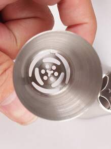 Multi-Piece Stainless Steel Russian Piping Nozzles, DIY Cake Decorating Tools, Cupcake Cream Nozzles, Baking Supplies - Silver - View 9