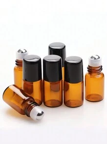 3 件 1/2ml 琥珀色滚珠瓶空滚珠精油瓶香水样品分配瓶防光滚珠瓶可再填充精油香水储存瓶带滚珠旅行必需品空可再填充滚珠玻璃瓶滚珠香水，客厅家居卧室浴室家居装饰，旅行用品，婚礼，派对，生日，送给男士妈妈爸爸朋友的礼物，新年，配饰，有趣的礼物 - 彩色 - 查看 2