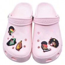 25pcs Cute Themed Shoe Charms - Perfect Shoe Accessories & Decorations For Clogs - Multicolor - View 2