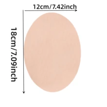 1對7.42*7.09英寸防磨擦且吸汗大腿膠帶 - 膚色2片裝-1對 - 查看 2