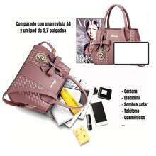 AMIARYA Women Top Handle Bags - Pink - View 3