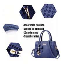 AMIARYA Women Top Handle Bags - Blue - View 5