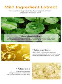 MOOYAM Crema Remueve Piel de Fresa 120g, Hidratante, Nutritiva, Antienvejecimiento, Iluminante, Calmante, Crema Reparadora de Piel del Muslo, Brazo y Cuello para hombres y mujeres para el cuidado de la piel y facial - Blanco - Ver 7