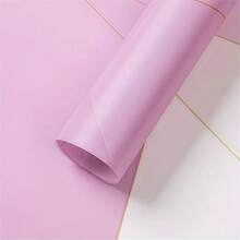 5 Tờ/Gói Dây Từ Giấy Gói Hoa Cho Cửa Hàng Hoa Đóng Gói Quà Tặng - Màu be - Xem 6