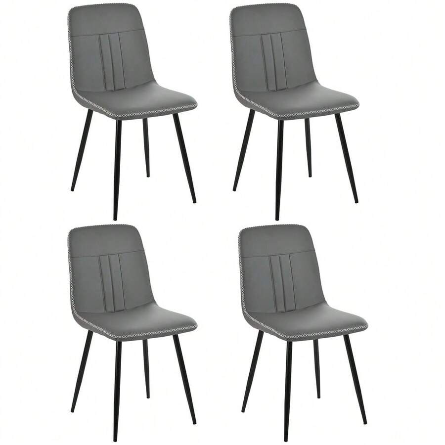 Dining Chairs - Grey - View 1