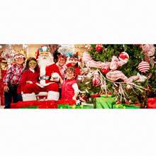 12 件装圣诞眼镜闪光节日派对眼镜框架圣诞装饰配件服装眼镜圣诞派对节日礼物 - 彩色 - 查看 6