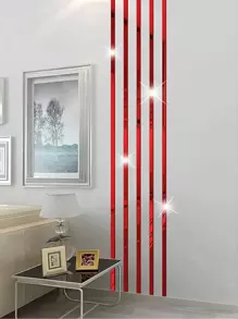 10/20/30 件镜面瓷砖，镜面瓷砖墙镜贴纸（非玻璃）可拆卸长亚克力无框镜板适用于家庭客厅卧室 DIY 装饰最佳礼物