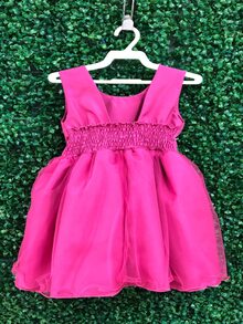 Young Girls Dresses - 玫紅色 - 查看 2