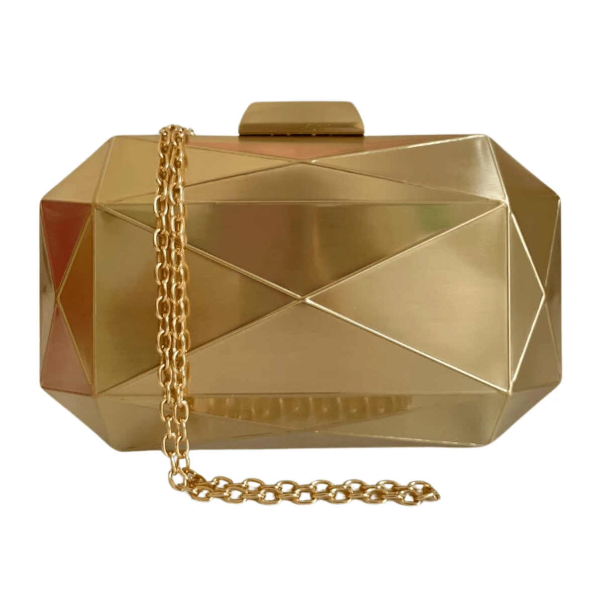 Women Clutches - 金色 - 查看 1