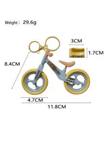 1 Móc khóa xe đạp thể thao sáng tạo Unisex, thiết kế vui nhộn & vui tươi, thích hợp để sử dụng hàng ngày trên túi xách, làm vật trang trí hoặc làm quà tặng cho gia đình, bạn bè hoặc cho các lễ hội và sinh nhật - móc khóa xe đạp - Xem 4