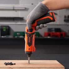 Cordless Screwdriver, 4V 7Nm Electric Screwdriver Rechargeable Set With 11 Accessory Kit And Charging Cable, LED Light Dual Position Handle, Nut Drivers Magnetic Bit Holder Tool Kit Home Repair